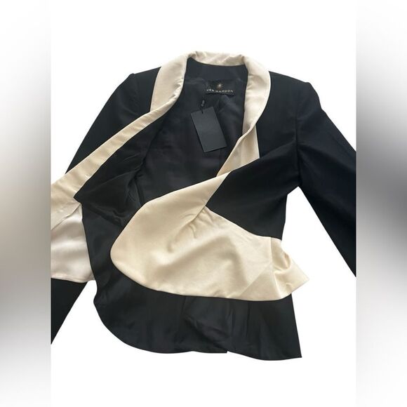 WES GORDON Wool Open Blazer - Picture 4 of 10